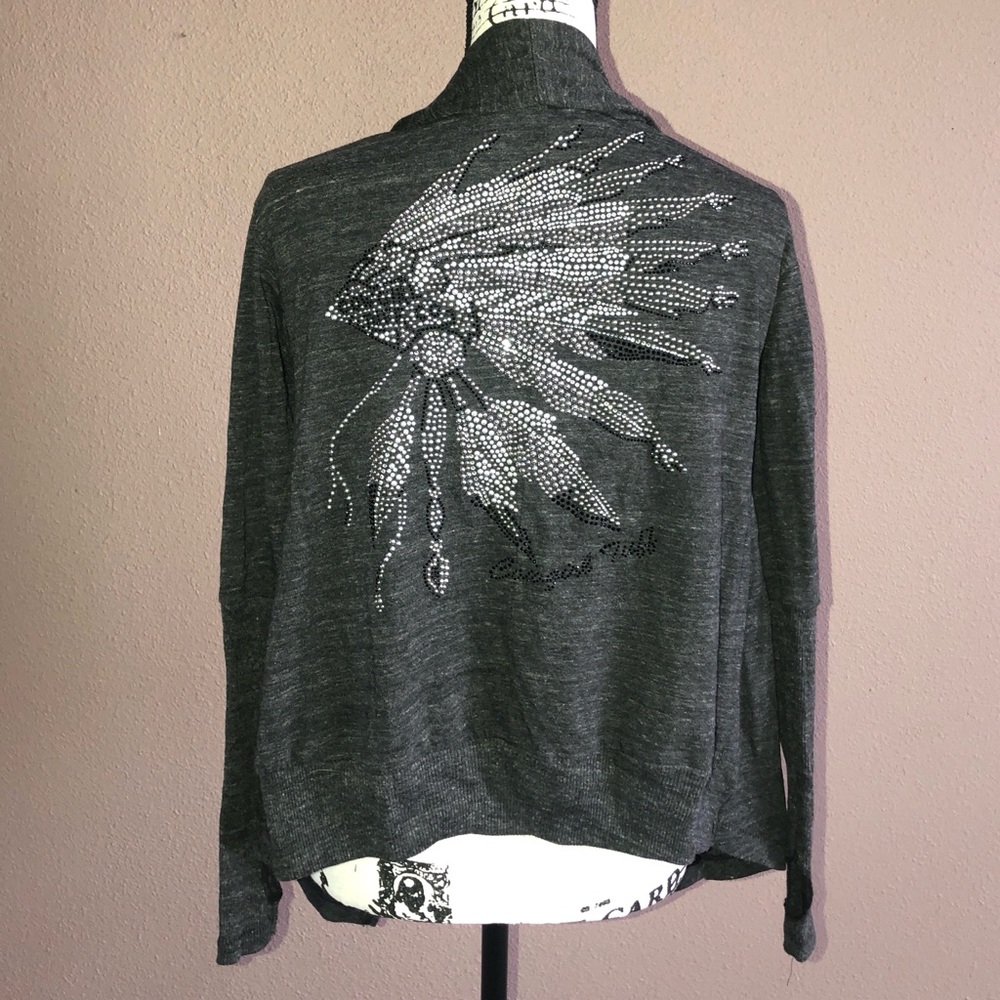 Alternative Bling Warbonnet Light Sweater
